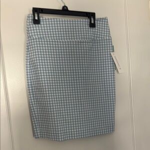 COPY - Margaret M Blue and White Pencil Skirt for Work